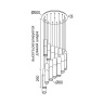 Подвесная люстра Ledron SLC7391/PBx15 White TRIAC