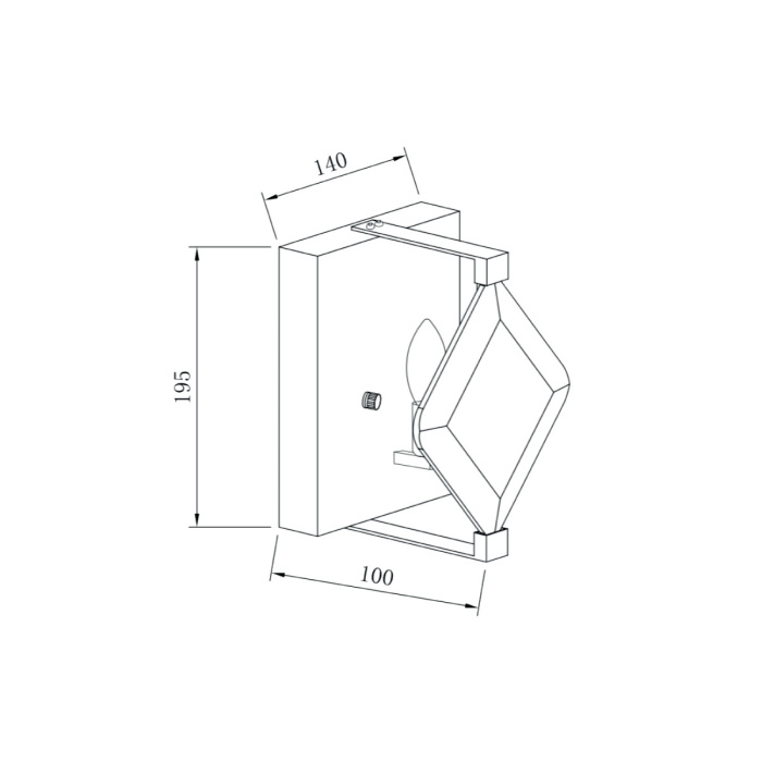 Бра VL3053W01 Vele Luce