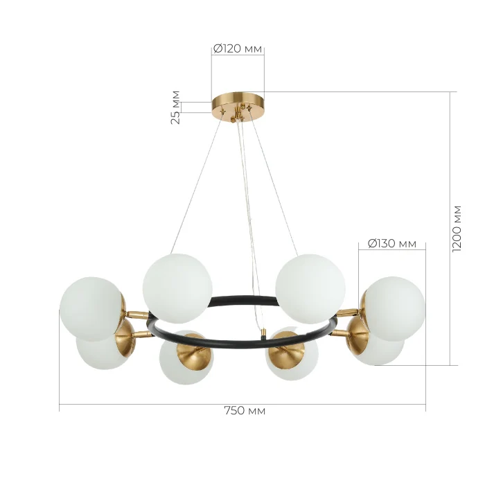 Подвесной светильник evoluce FORLI SLE220403-08