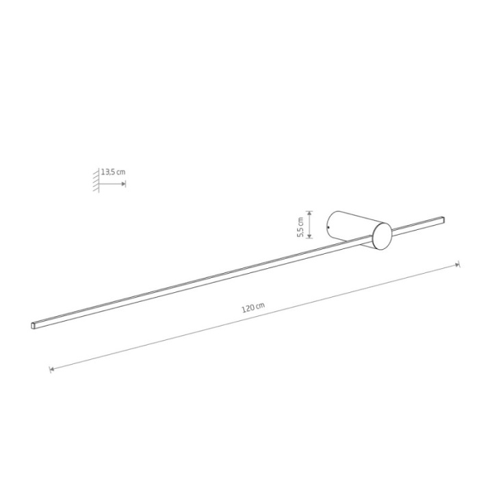 Настенный светильник Nowodvorski Saber Led Silk Olive L 11382