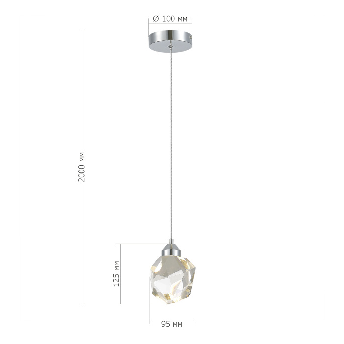 Подвесной светильник ST LUCE CASCATO SL6114.103.01