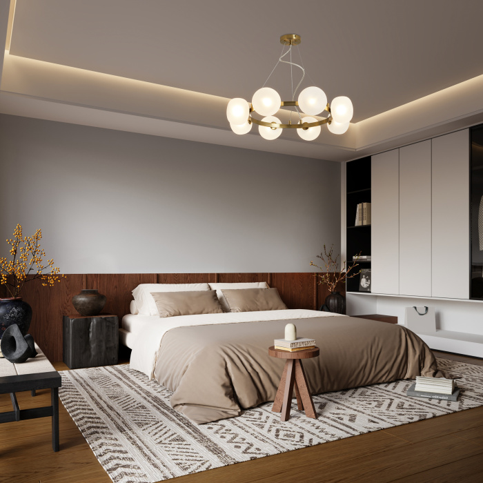 Подвесная люстра Freya Donuts FR5444PL-08BS