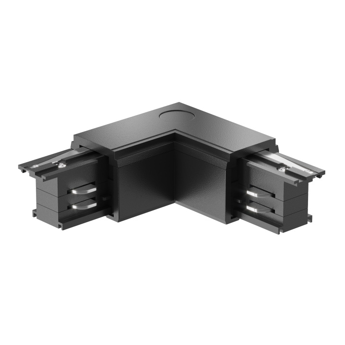 Коннектор угловой внешний Trinity черный Maytoni TRA005CL-31B-L