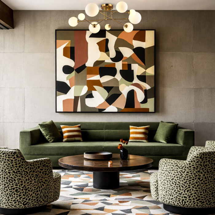 Светильник потолочный Латунь/Белый G9 LED 9*5W SLE2211-302-09