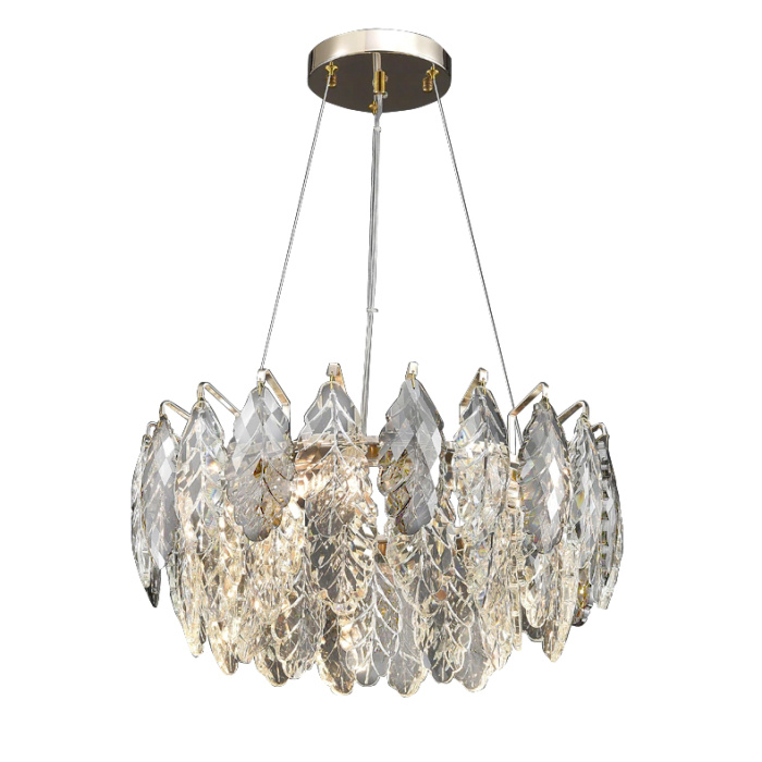 Подвесная люстра Delight Collection D8011P D8011P/R-600 gold/smoky