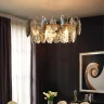 Подвесная люстра Delight Collection D8011P D8011P/R-600 gold/smoky