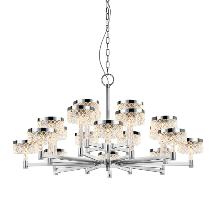 Подвесная люстра Delight Collection Diamond cut MD21020075-20A chrome