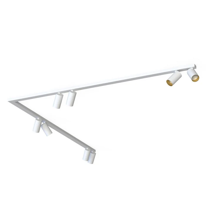 Накладной светильник спот Nowodvorski Mono Corner 2x150 White/Gold 7695