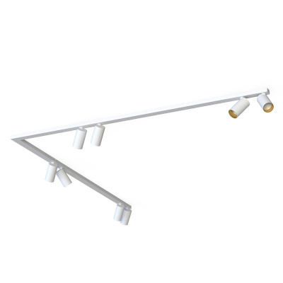 Накладной светильник спот Nowodvorski Mono Corner 2x150 White/Gold 7695