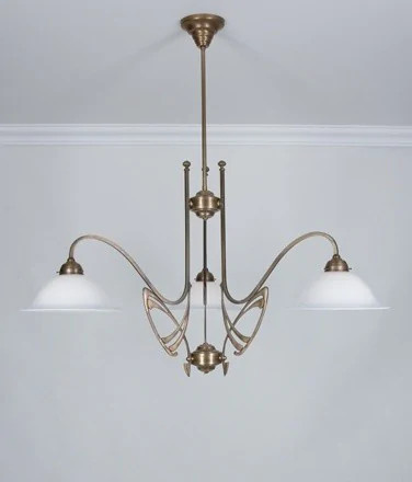 Люстра на штанге Berliner Messinglampen D265-38opB