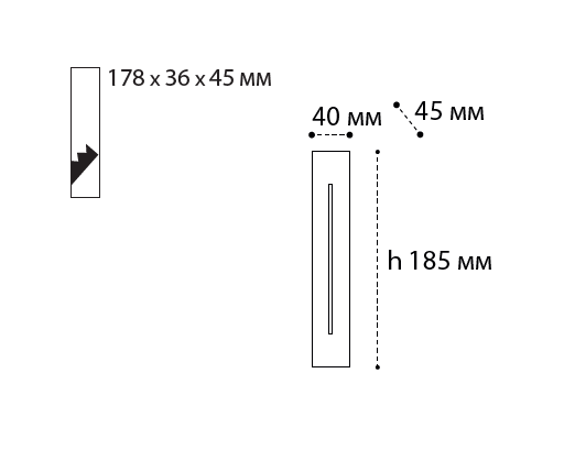 Встраиваемый светодиодный светильник Italline IT06-6040 black 3000K