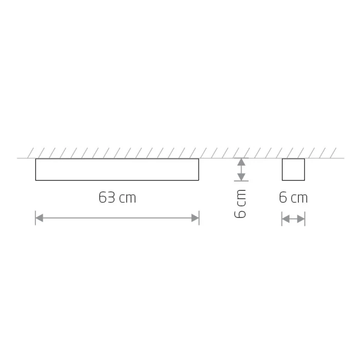 Потолочный cветильник Nowodvorski Soft Ceiling Led 60x6 Graphite 7527