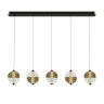 Подвесной светильник Delight Collection MD24022079 MD24022079-5B black/amber