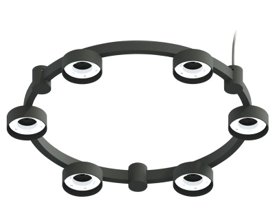 Корпус светильника Techno Ring подвесной для насадок D85 Ambrella light C9232