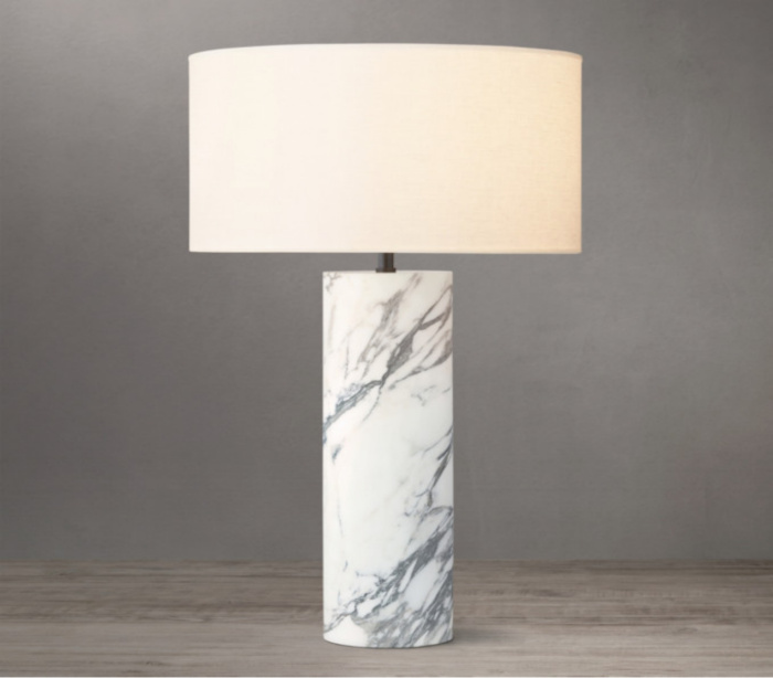 Настольная лампа Delight Collection Stone Table Lamp 5003T marble
