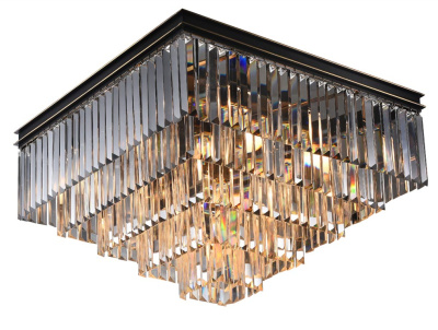 Потолочный светильник 31112/PL black+gold Newport