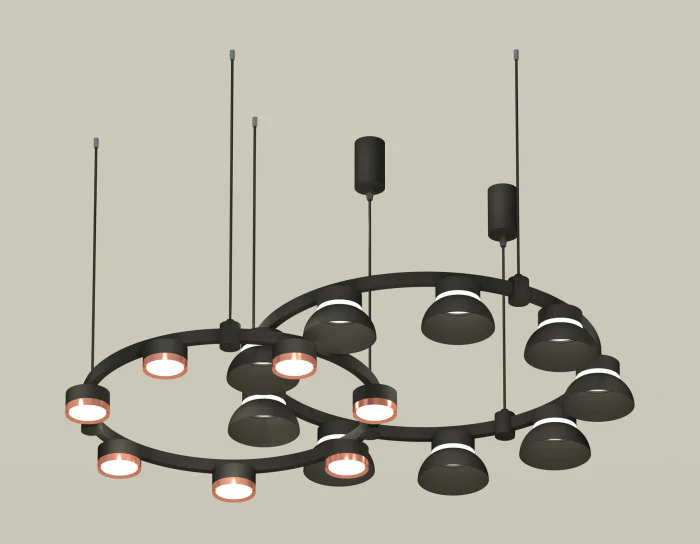 Комплект подвесного светильника Techno Ring с акрилом Ambrella light XR92091100