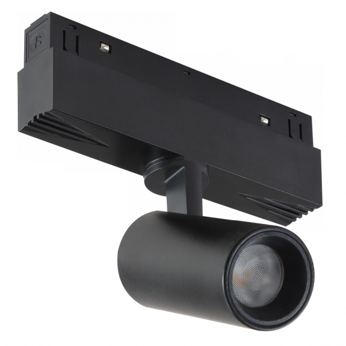 Светильник трековый магнитный поворотный iLedex VISION 4822-011-D45-8W-38DG-3000K-BK