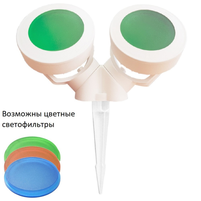 Грунтовый светильник FUMAGALLI TOMMY 2L SPIKE  4M1.001.000.WXD2L