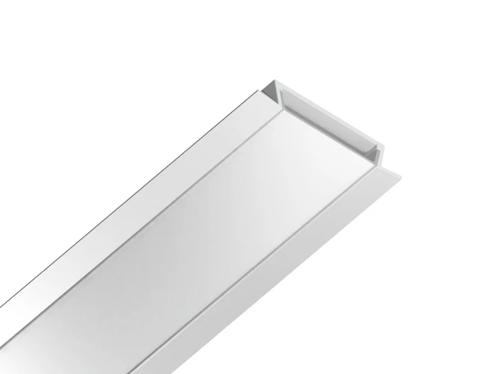 Алюминиевый профиль встраиваемый 30.6*6 для светодиодной ленты до 19,8мм Ambrella light GP1100WH