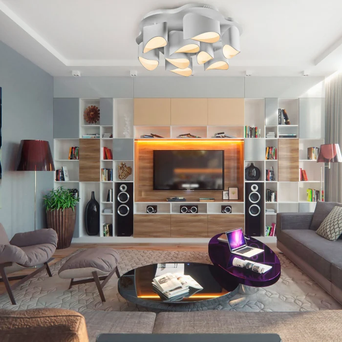 Потолочная люстра iLedex Nova 8189-6+3-X-T WH