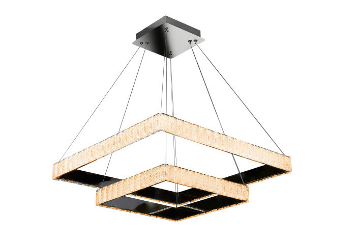 Подвесная люстра iLedex Crystal ice MD7212-70B CR