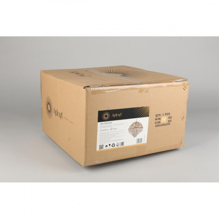 Люстра подвесная Aployt Wanda APL.735.03.06