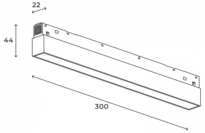 Трековый светильник Hesby Lighting ElDeko HSBL_0236