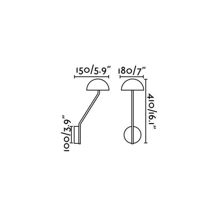 Настенный светильник PURE LED