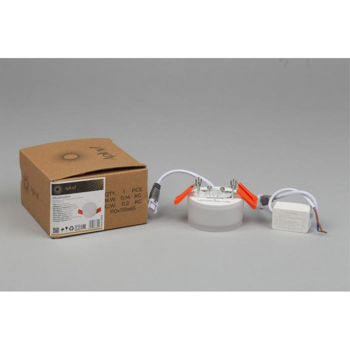 Светильник встраиваемый Aployt Lea APL.0034.09.05