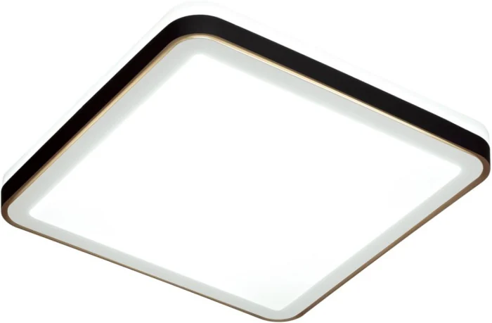7621/DLN PALE SN 162 Светильник пластик/черн./медный LED 48Вт 3000-6000K 440х440 IP43 пульт ДУ EFFA
