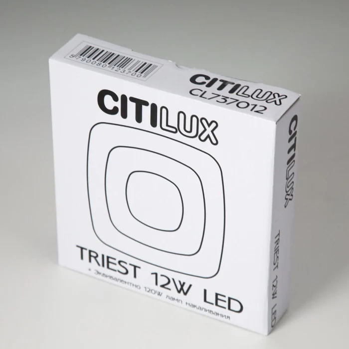 Светильник настенно-потолочный Citilux Триест CL737B012