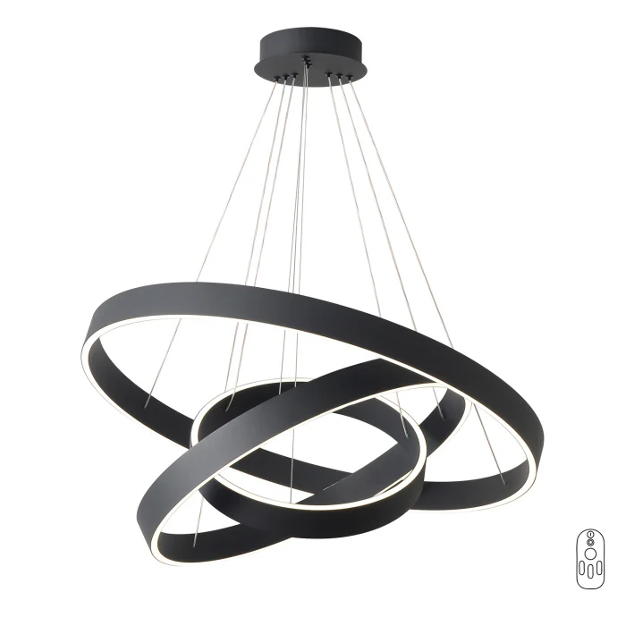 Подвесной светильник Crystal Lux TRON SP158W LED BLACK