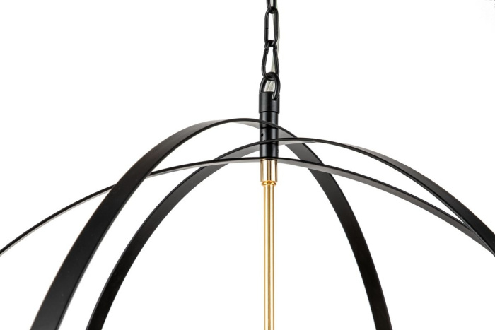 Подвесная люстра iLamp Element 9977-800 GOLD&BLACK