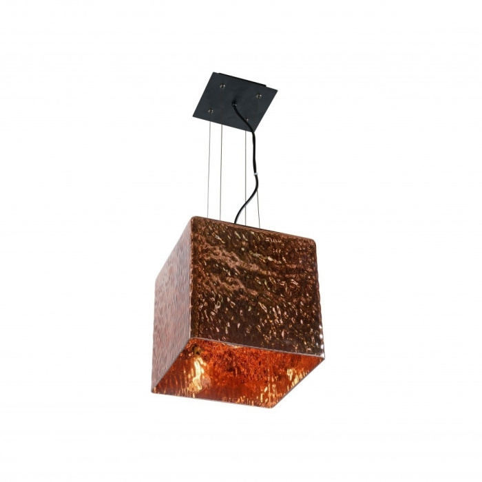 Подвесной светильник iLamp Cube A1407 Темно-коричневый