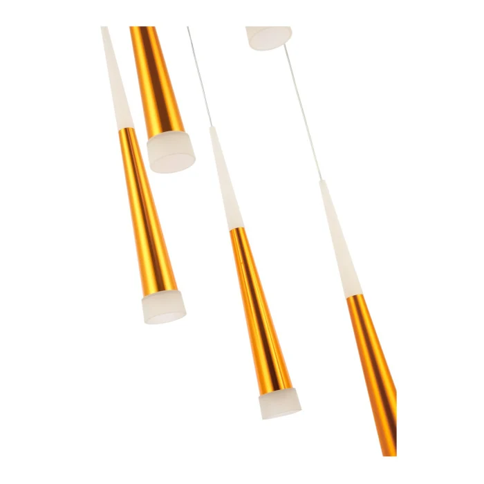 SLE200103-05 Светильник подвесной Золото/Золотой, Белый LED 5*7W