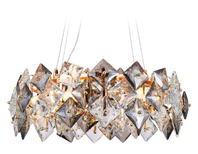 Подвесная люстра с хрусталем Ambrella light TR5186