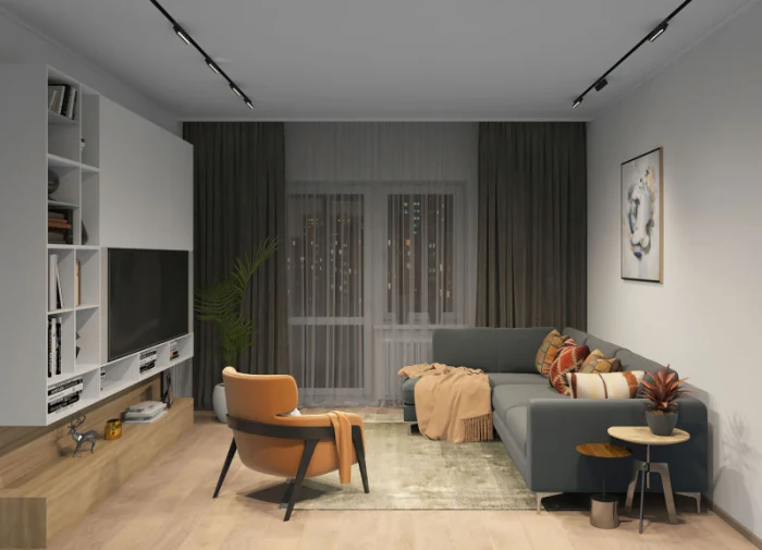 Светильник на шине Denkirs SMART GRILL DK8006-BK