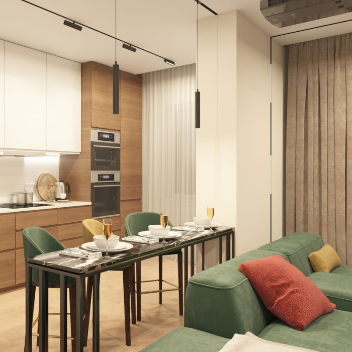 Светильник на шине Denkirs SMART GRILL DK8006-BK