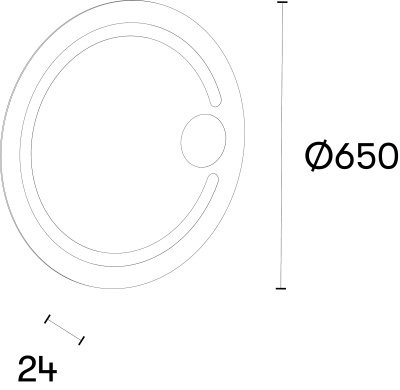 Светильник для ванной комнаты Leds C4 LOOP