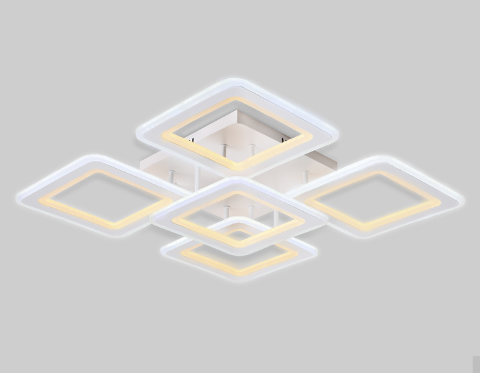 Потолочный светодиодный светильник с пультом Ambrella light FA866