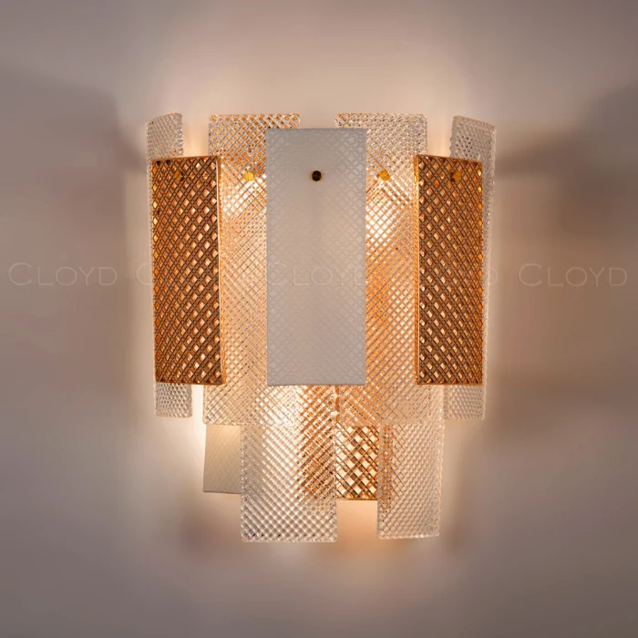 Бра Cloyd PIANOLA W4 / выс. 35 см - золото (арт.20226)