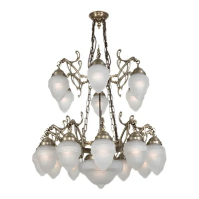 Подвесная люстра Berliner Messinglampen D234-113gs+122gsB