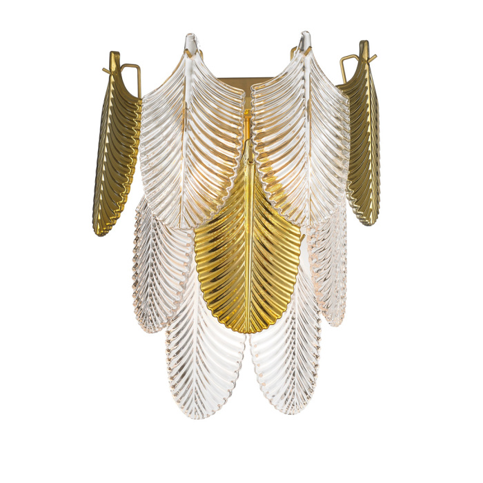 Бра Cloyd BONGA-C W5 / выс. 44 см - желт/бесцвет. (арт.20223)