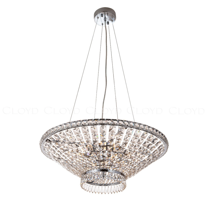 Люстра Cloyd FIALA C8 / Ø60 см - хром (арт.11454)