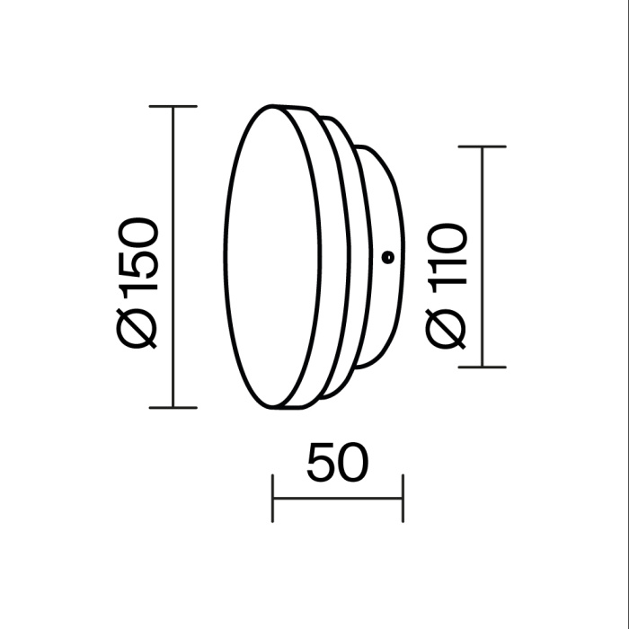 Настенный светильник Maytoni Basic texture MOD461WL-L5BGK