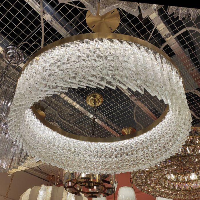 Люстра Cloyd PERGAM C1 / Ø65 см - латунь (арт.10880)