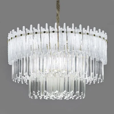 Люстра Murano Glass ICE Chandelier D100 ImperiumLoft