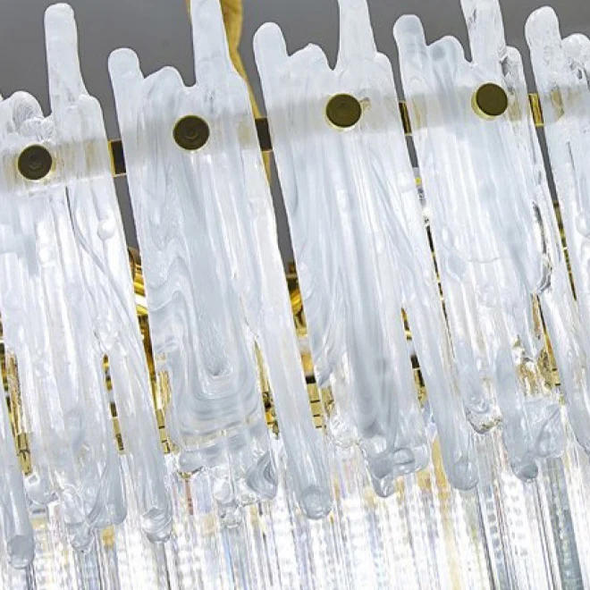 Люстра Murano Glass ICE Chandelier D100 ImperiumLoft