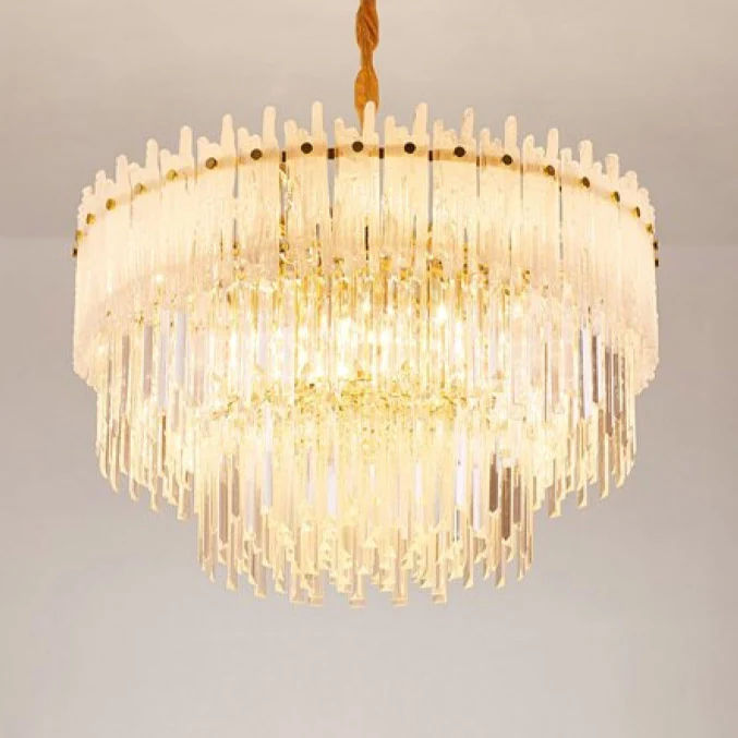 Люстра Murano Glass ICE Chandelier D100 ImperiumLoft